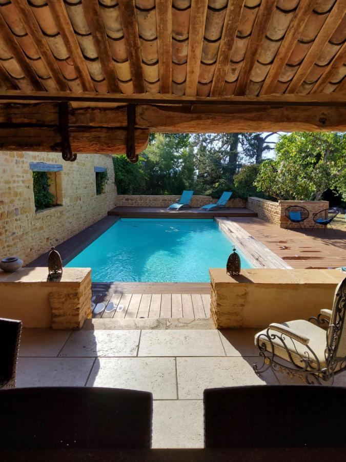 Lodges En Pierres Dorees Saint-Germain-Nuelles Ngoại thất bức ảnh