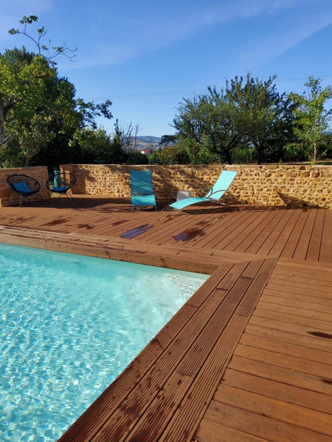Lodges En Pierres Dorees Saint-Germain-Nuelles Ngoại thất bức ảnh